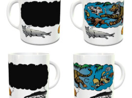 Cat Dreams Color Changing Mug
